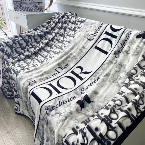 Replica Christian Dior Blanket #1254187 $40.00 USD for Wholesale