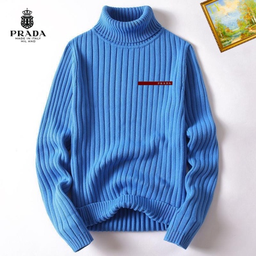 Cheap Prada Sweater Long Sleeved For Men #1254190, $$40.00 USD On Prada Sweater