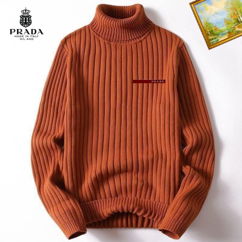 Cheap Prada Sweater Long Sleeved For Men #1254191, $$40.00 USD On Prada Sweater