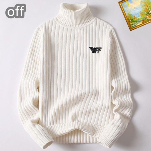 Cheap Off-White Sweaters Long Sleeved For Men #1254232, $$40.00 USD On Off-White Sweaters