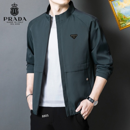 Cheap Prada Jackets Long Sleeved For Men #1254263, $$60.00 USD On Prada Jackets