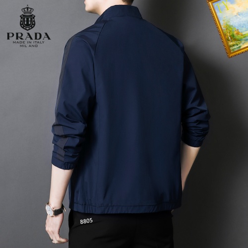 Replica Prada Jackets Long Sleeved For Men #1254264 $60.00 USD for Wholesale