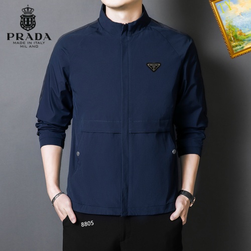 Replica Prada Jackets Long Sleeved For Men #1254264 $60.00 USD for Wholesale