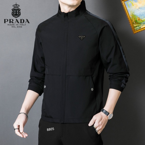 Cheap Prada Jackets Long Sleeved For Men #1254265, $$60.00 USD On Prada Jackets