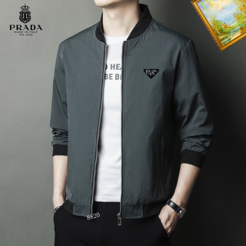 Cheap Prada Jackets Long Sleeved For Men #1254301, $$60.00 USD On Prada Jackets