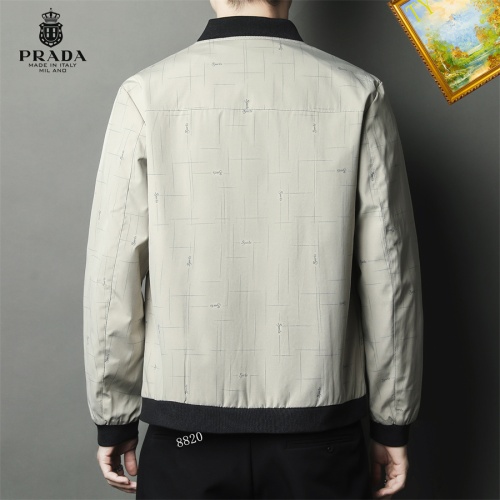 Replica Prada Jackets Long Sleeved For Men #1254319 $60.00 USD for Wholesale