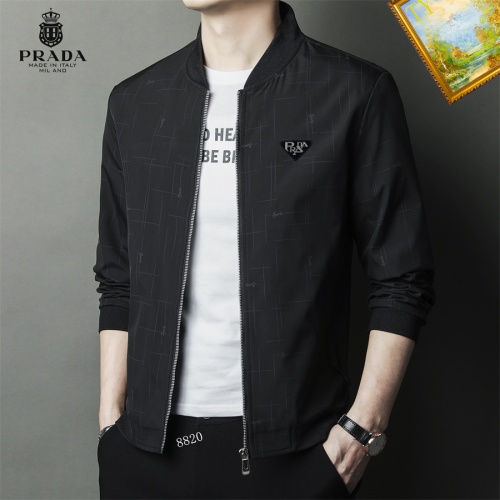 Replica Prada Jackets Long Sleeved For Men #1254321 $60.00 USD for Wholesale