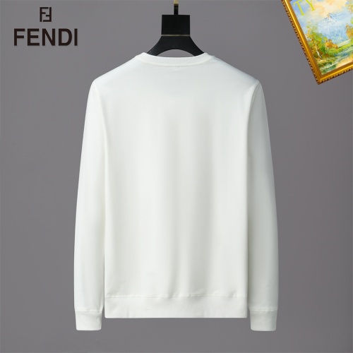 Replica Fendi Hoodies Long Sleeved For Men #1254374 $40.00 USD for Wholesale