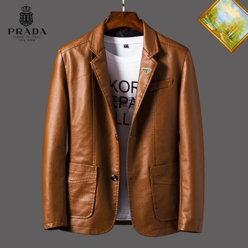 Cheap Prada Jackets Long Sleeved For Men #1254489, $$60.00 USD On Prada Jackets