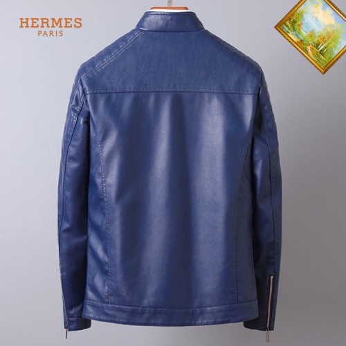 Replica Hermes Jackets Long Sleeved For Men #1254500 $60.00 USD for Wholesale