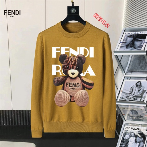 Cheap Fendi Sweaters Long Sleeved For Men #1254610, $$45.00 USD On Fendi Sweaters