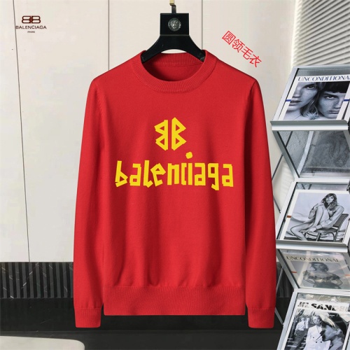 Cheap Balenciaga Sweaters Long Sleeved For Men #1254640, $$45.00 USD On Balenciaga Sweaters