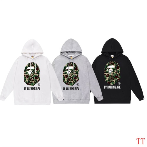 Replica Bape Hoodies Long Sleeved For Unisex #1254832 $42.00 USD for Wholesale