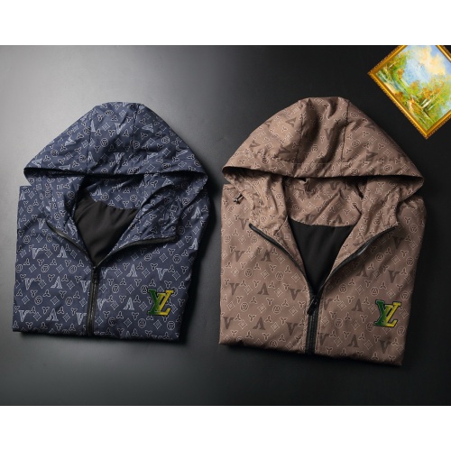 Replica Louis Vuitton LV Jackets Long Sleeved For Men #1255379 $60.00 USD for Wholesale