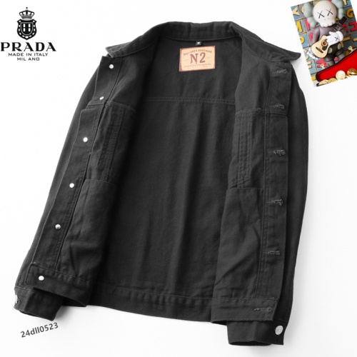 Replica Prada Jackets Long Sleeved For Men #1255453 $68.00 USD for Wholesale