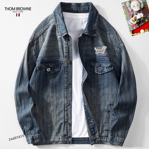 Cheap Thom Browne Jackets Long Sleeved For Men #1255464, $$68.00 USD On Thom Browne Jackets