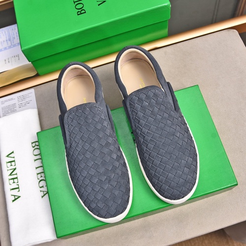 Replica Bottega Veneta BV Casual Shoes For Men #1255536 $85.00 USD for Wholesale