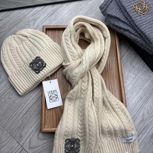 Cheap LOEWE Hat and Scarf Set #1255587, $$52.00 USD On LOEWE Hat and Scarf and Glove Set