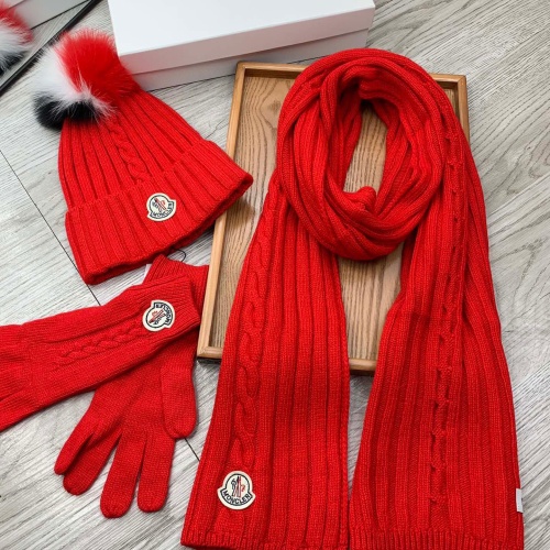 Cheap Moncler Hat and Scarf and Glove Set #1255596, $$80.00 USD On Moncler Hat and Scarf and Glove Set