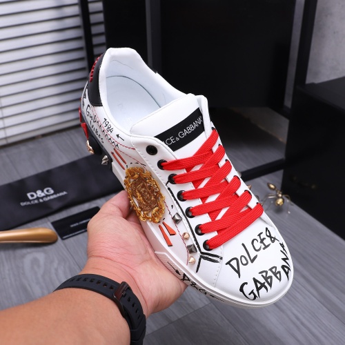 Replica Dolce & Gabbana D&G Casual Shoes For Men #1256043 $92.00 USD for Wholesale