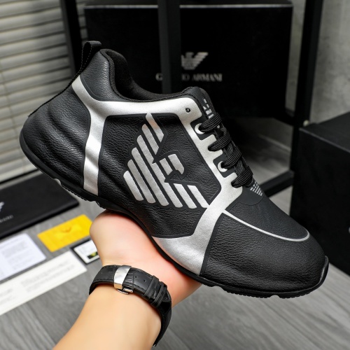 Replica Armani Casual Shoes For Men #1256238 $98.00 USD for Wholesale