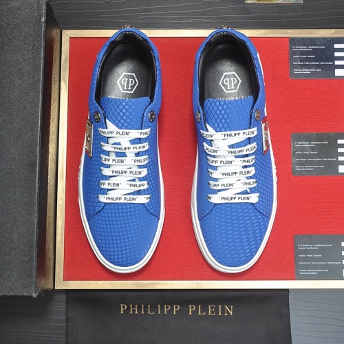 Replica Philipp Plein PP Casual Shoes For Men #1256305 $80.00 USD for Wholesale