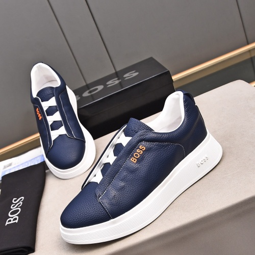 Replica Boss Casual Shoes For Men #1256366 $80.00 USD for Wholesale