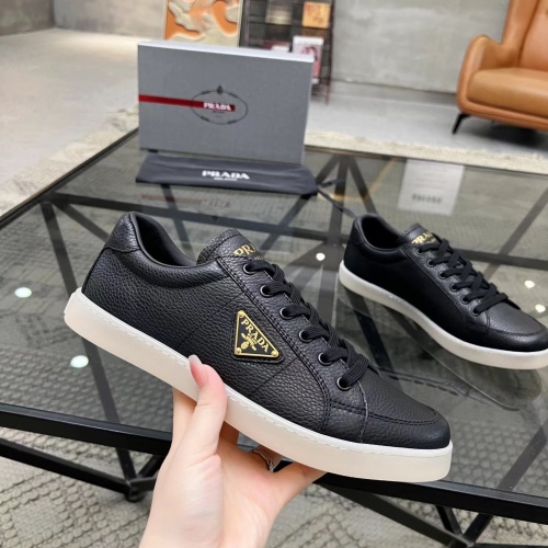 Replica Prada Casual Shoes For Men #1256444 $68.00 USD for Wholesale