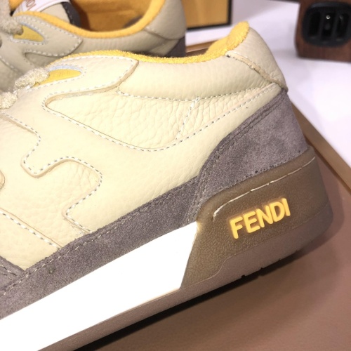 Replica Fendi Casual Shoes For Men #1256736 $105.00 USD for Wholesale