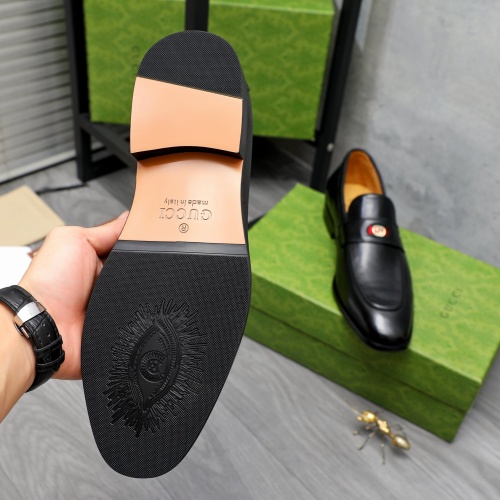 Replica Gucci Oxfords Shoes For Men #1256813 $82.00 USD for Wholesale