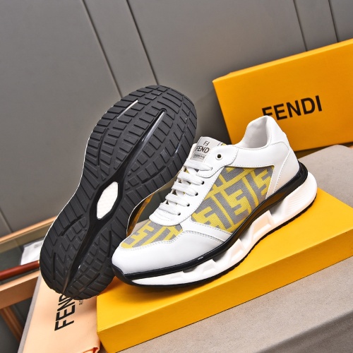 Replica Fendi Casual Shoes For Men #1256930 $80.00 USD for Wholesale