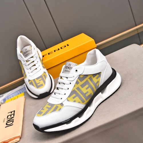 Replica Fendi Casual Shoes For Men #1256930 $80.00 USD for Wholesale