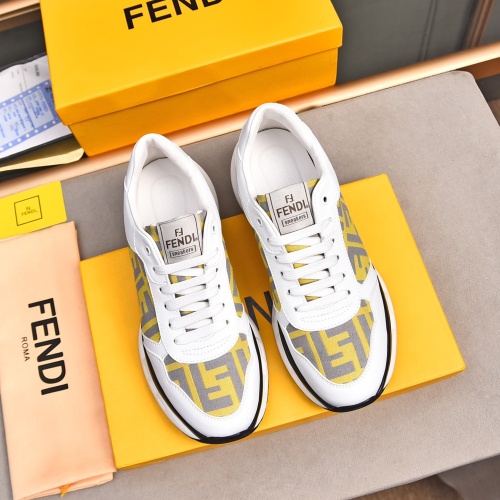 Replica Fendi Casual Shoes For Men #1256930 $80.00 USD for Wholesale