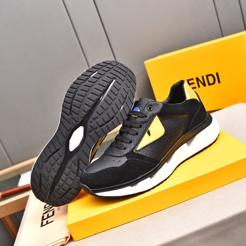 Replica Fendi Casual Shoes For Men #1256934 $80.00 USD for Wholesale