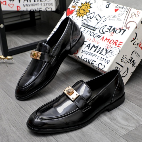 Cheap Dolce &amp; Gabbana D&amp;G Leather Shoes For Men #1256944, $$125.00 USD On Dolce &amp; Gabbana D&amp;G Leather Shoes