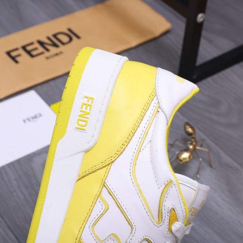 Replica Fendi Casual Shoes For Men #1257152 $85.00 USD for Wholesale