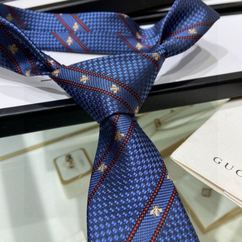 Replica Gucci Necktie For Men #1257257 $38.00 USD for Wholesale