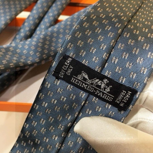 Replica Hermes Necktie For Men #1257305 $38.00 USD for Wholesale