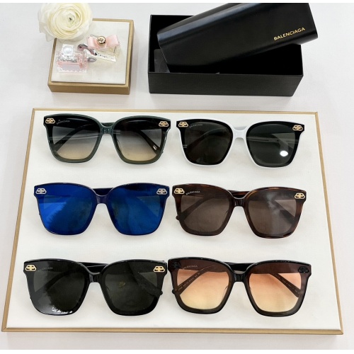 Replica Balenciaga AAA Quality Sunglasses #1257477 $60.00 USD for Wholesale