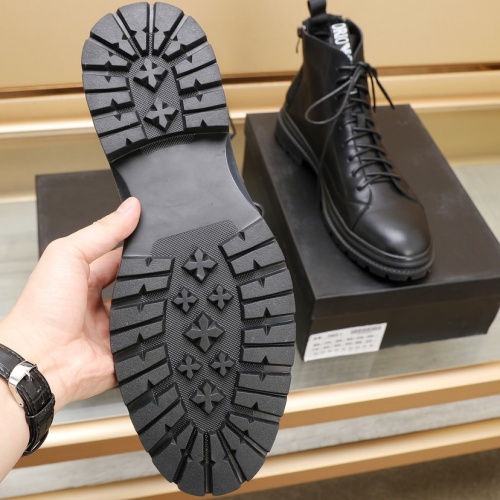 Replica Armani Boots For Men #1257526 $96.00 USD for Wholesale