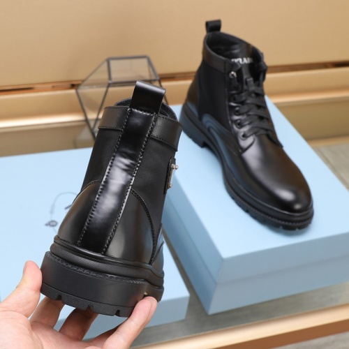 Replica Prada Boots For Men #1257528 $96.00 USD for Wholesale