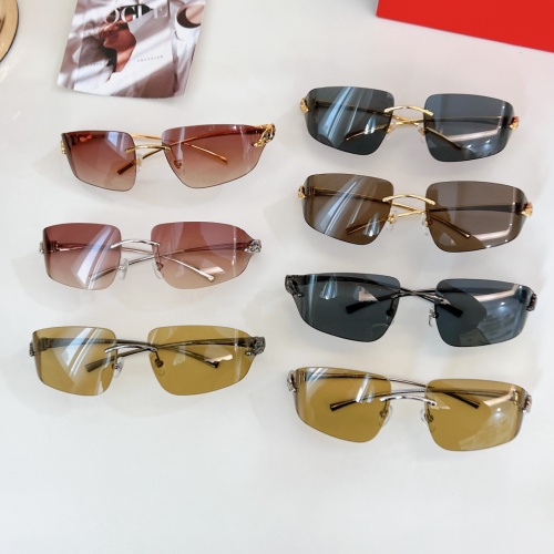 Replica Cartier AAA Quality Sunglassess #1257573 $64.00 USD for Wholesale