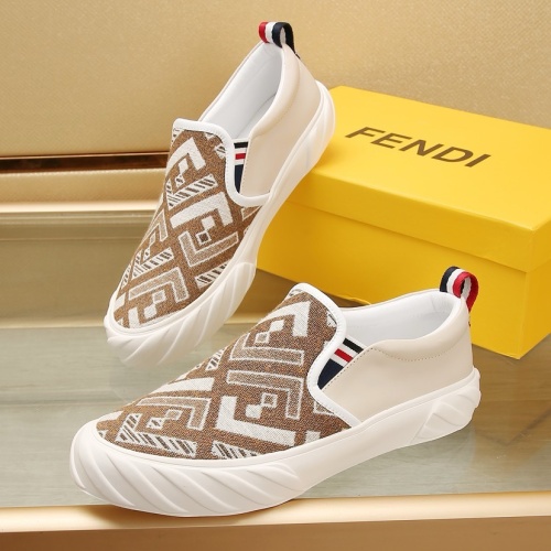 Cheap Fendi Casual Shoes For Men #1257589, $$85.00 USD On Fendi Casual Shoes