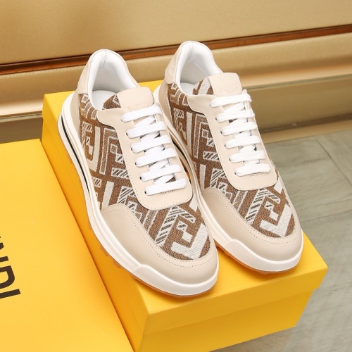 Replica Fendi Casual Shoes For Men #1257591 $88.00 USD for Wholesale