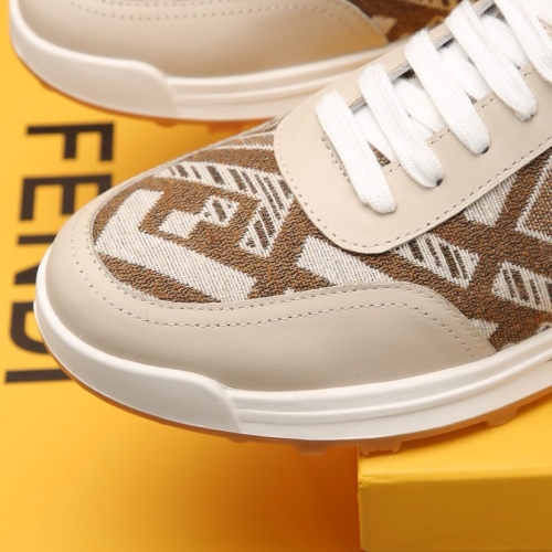 Replica Fendi Casual Shoes For Men #1257591 $88.00 USD for Wholesale