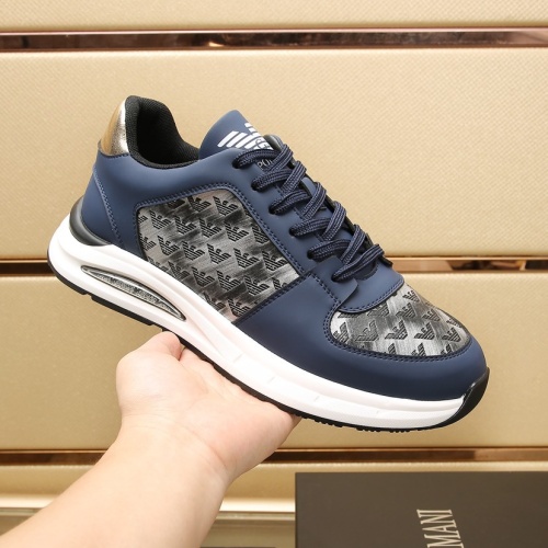 Replica Armani Casual Shoes For Men #1257626 $88.00 USD for Wholesale