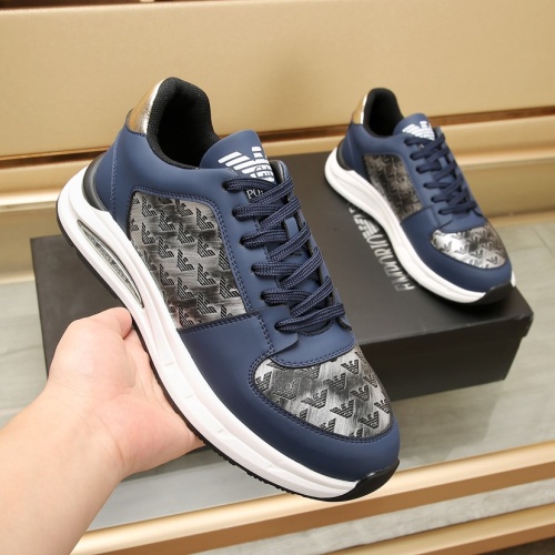 Replica Armani Casual Shoes For Men #1257626 $88.00 USD for Wholesale