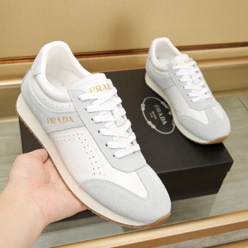 Replica Prada Casual Shoes For Men #1257628 $96.00 USD for Wholesale