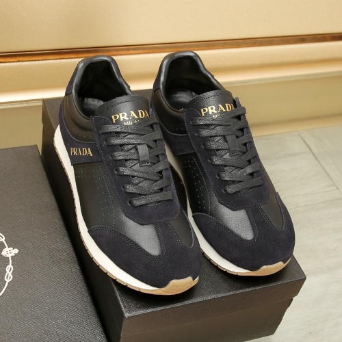 Replica Prada Casual Shoes For Men #1257631 $96.00 USD for Wholesale