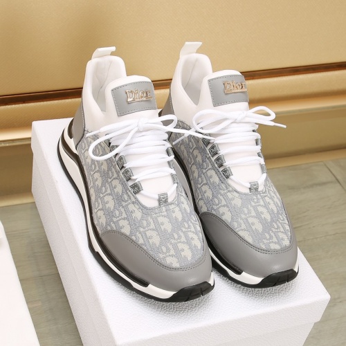 Replica Christian Dior Casual Shoes For Men #1257632 $88.00 USD for Wholesale